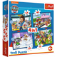 Puzzle - 4 în 1 - Dog Matters - Patrula laba - Trefl 34650
