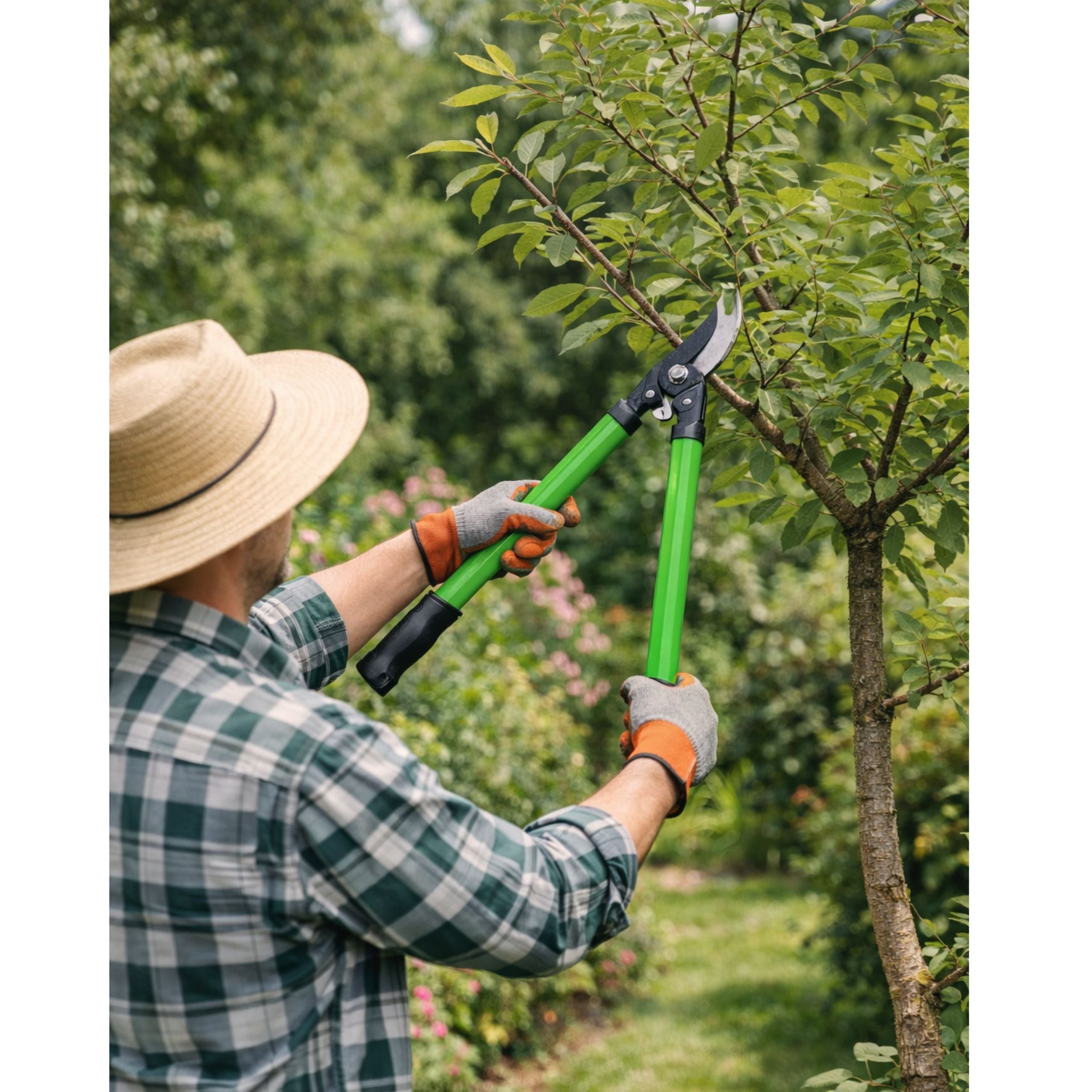 Set Of Garden Hedge Pruners With Case 3 Pcs.