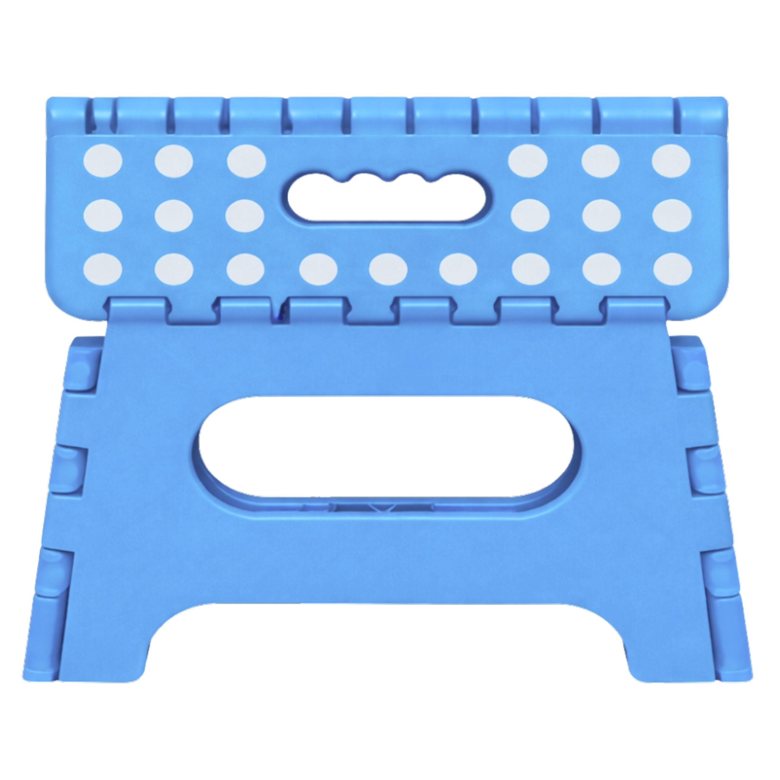 Folding Stool Footrest Step Anti-slip Blue 24x19 Cm