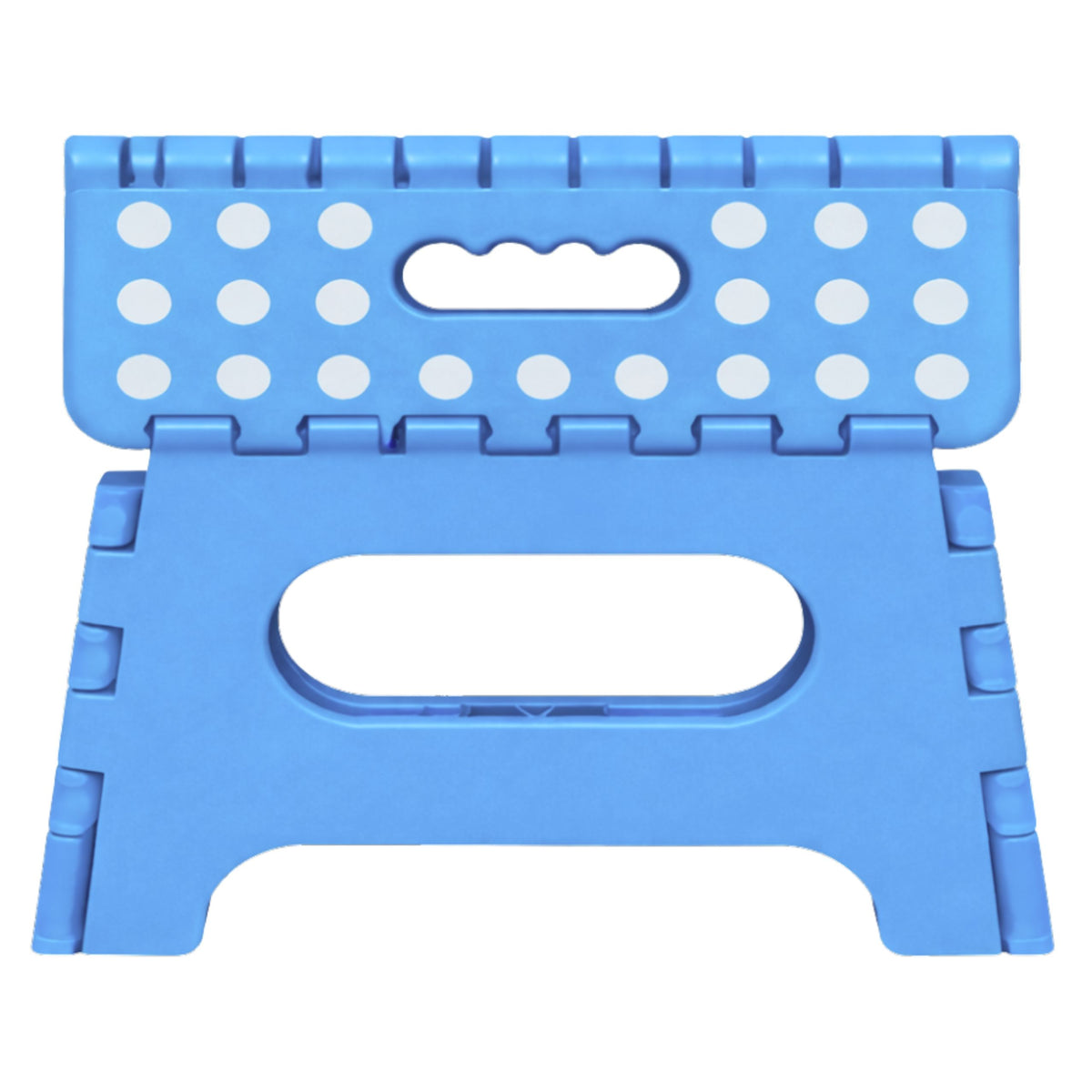 Folding Stool Footrest Step Anti-slip Blue 24x19 Cm