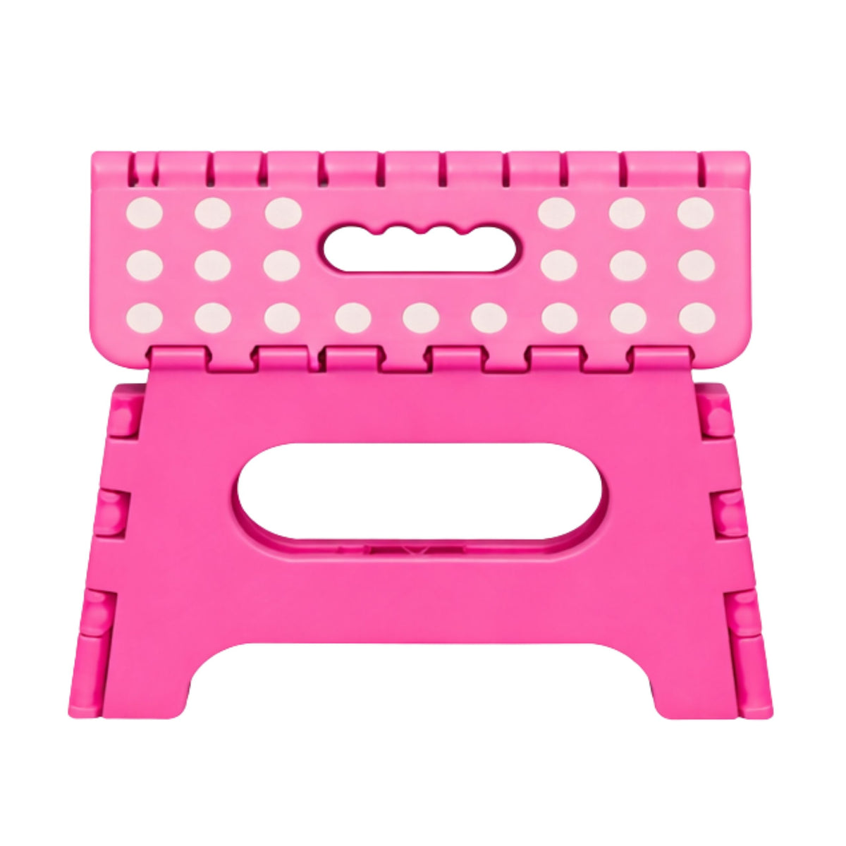 Folding Stool Footrest Step Anti-slip Pink 24 X 19 Cm
