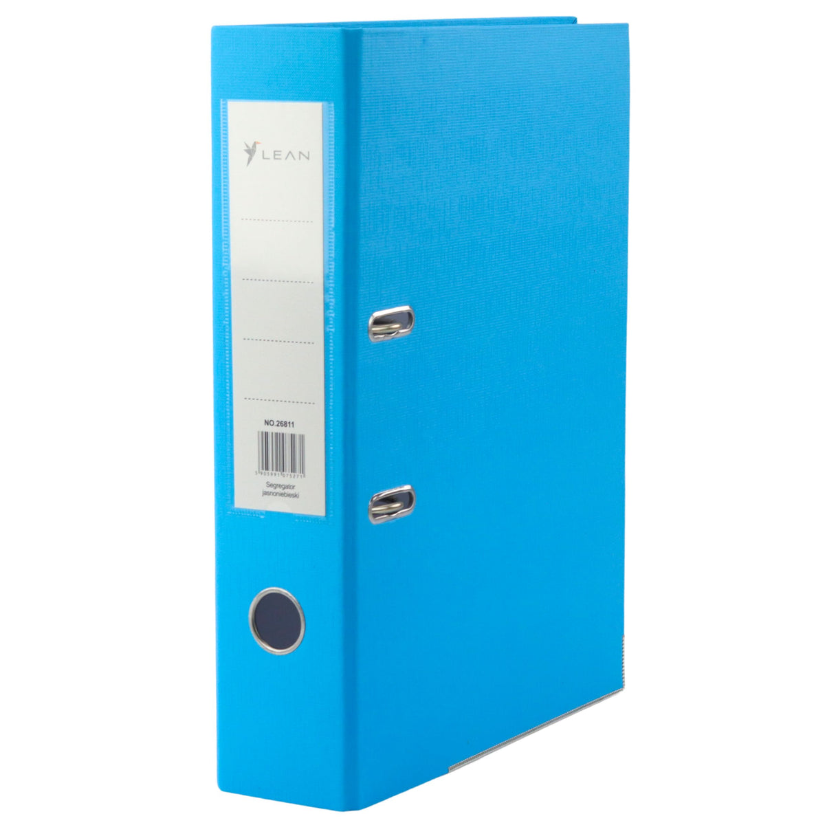 A4/80mm Document Binder With Lever Mechanism Blue