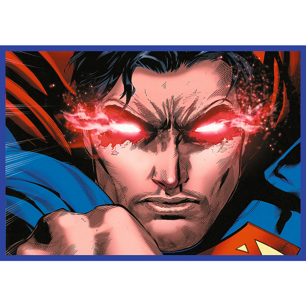 Puzzle - 4x250 - Superman's Courage - Warner Superman Trefl 13340