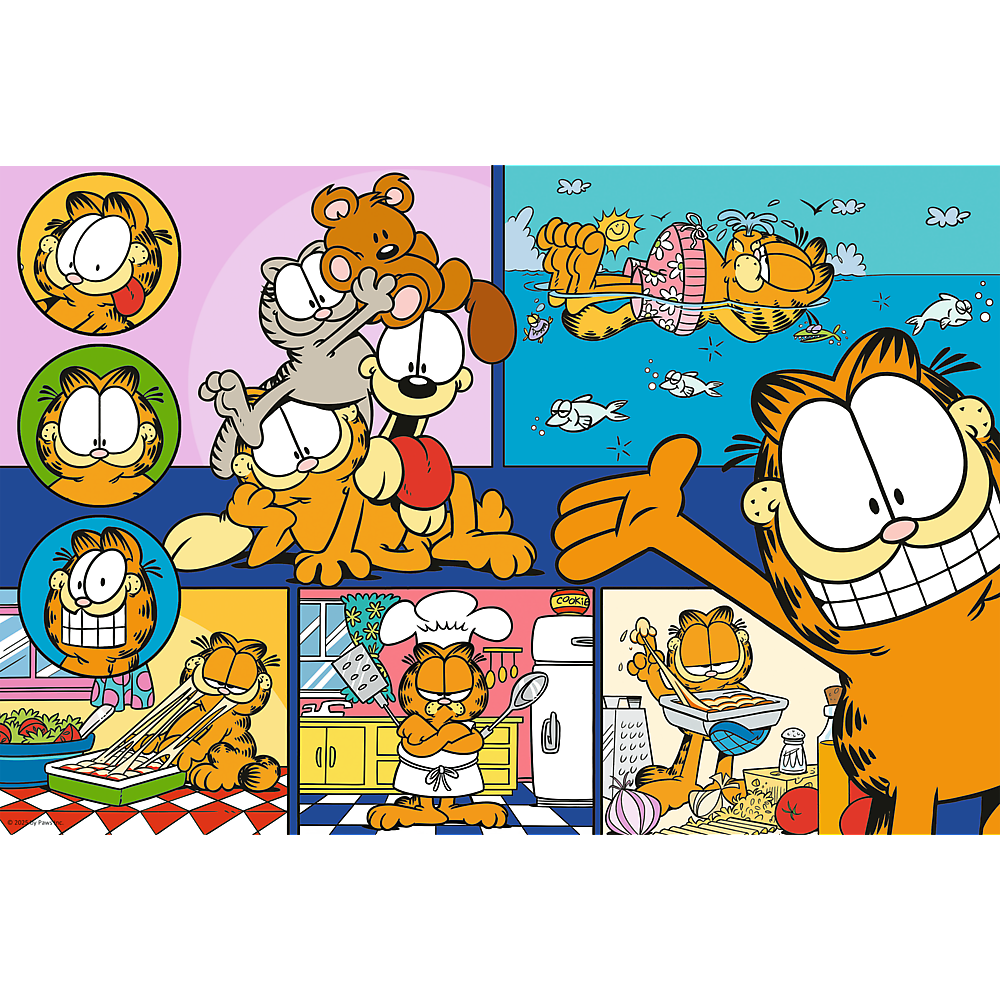 Puzzle - 100 - Lazy Garfield Trefl 16521