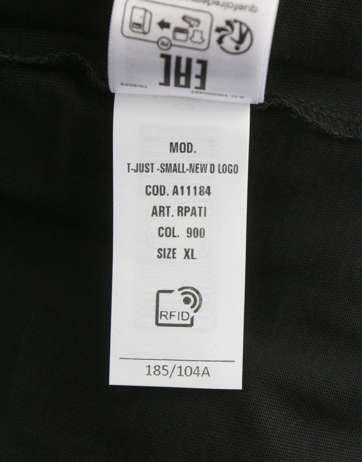 T-shirt T-just-small-new D Logo