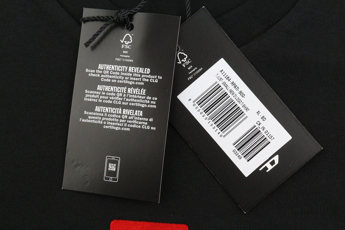 T-shirt T-just-small-new D Logo