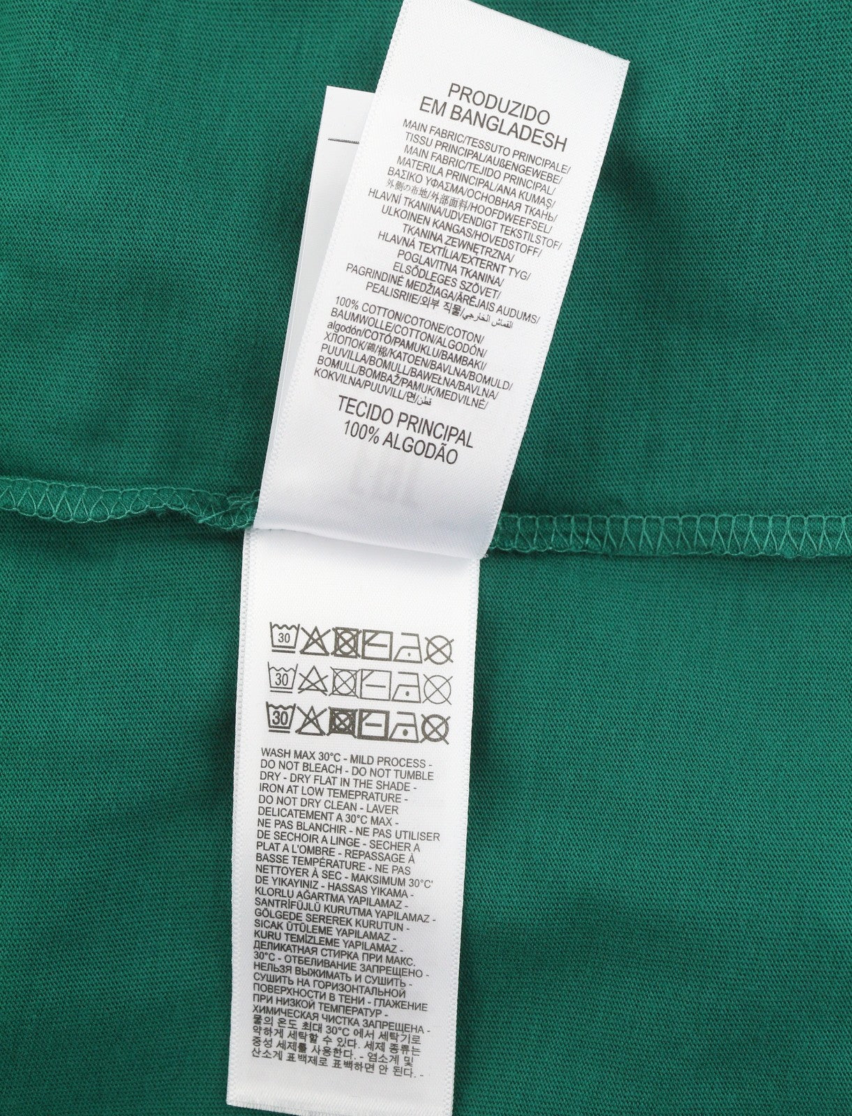 Diesel T-just-small-new D Logo Men T-shirtgreen Cotton Tricot Short Sleeve