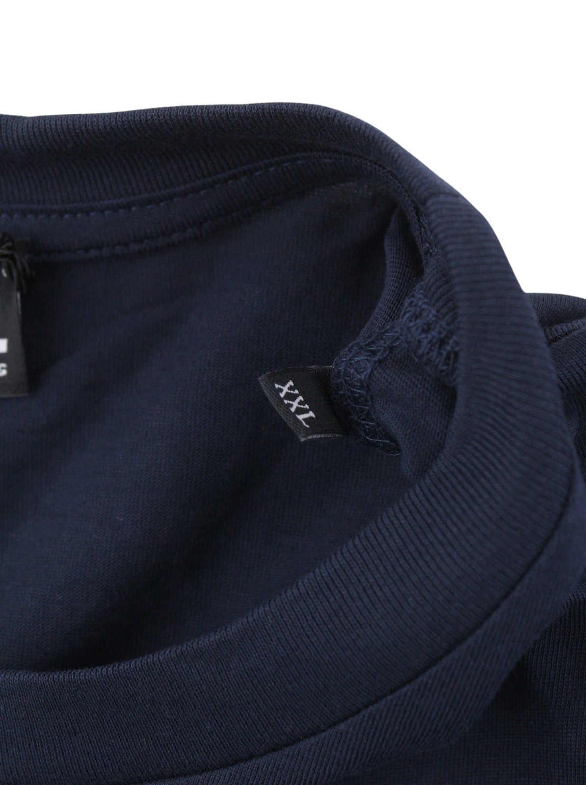Diesel T-just 260141 Off Men T-shirt 2xl Dark Blue Cotton Tricot Short Sleeve