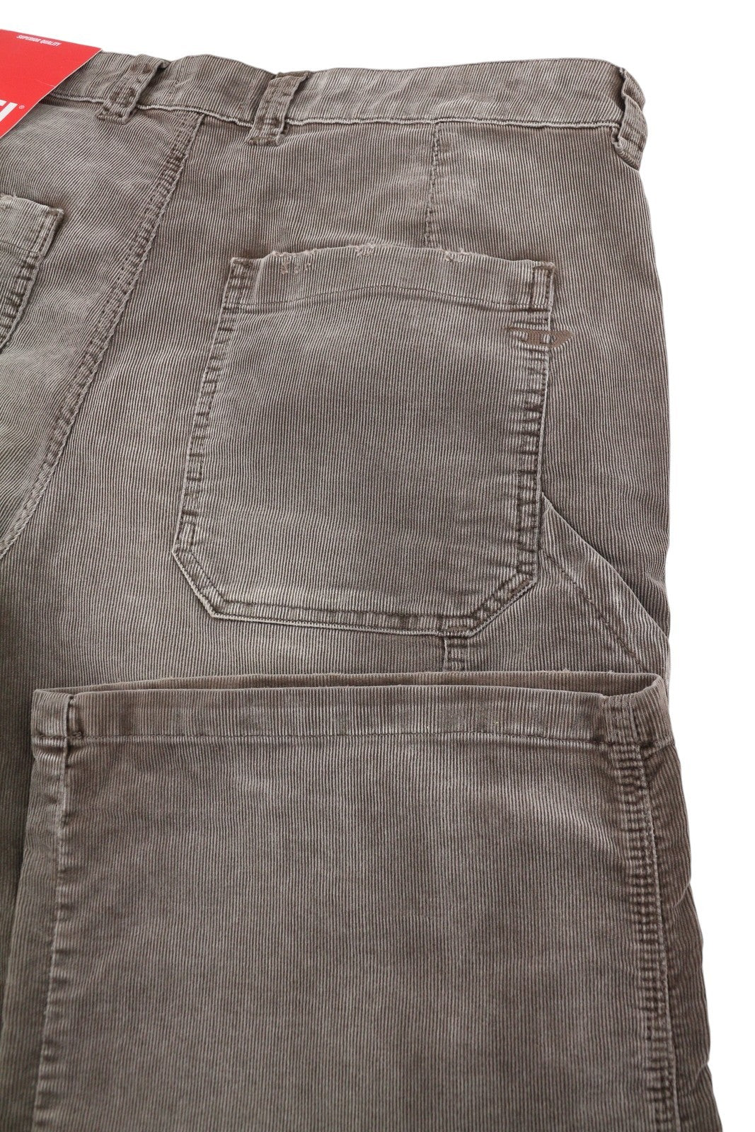 Diesel D-livery 068jf Men Trousersloose Straight Leg Corduroy Rrp275