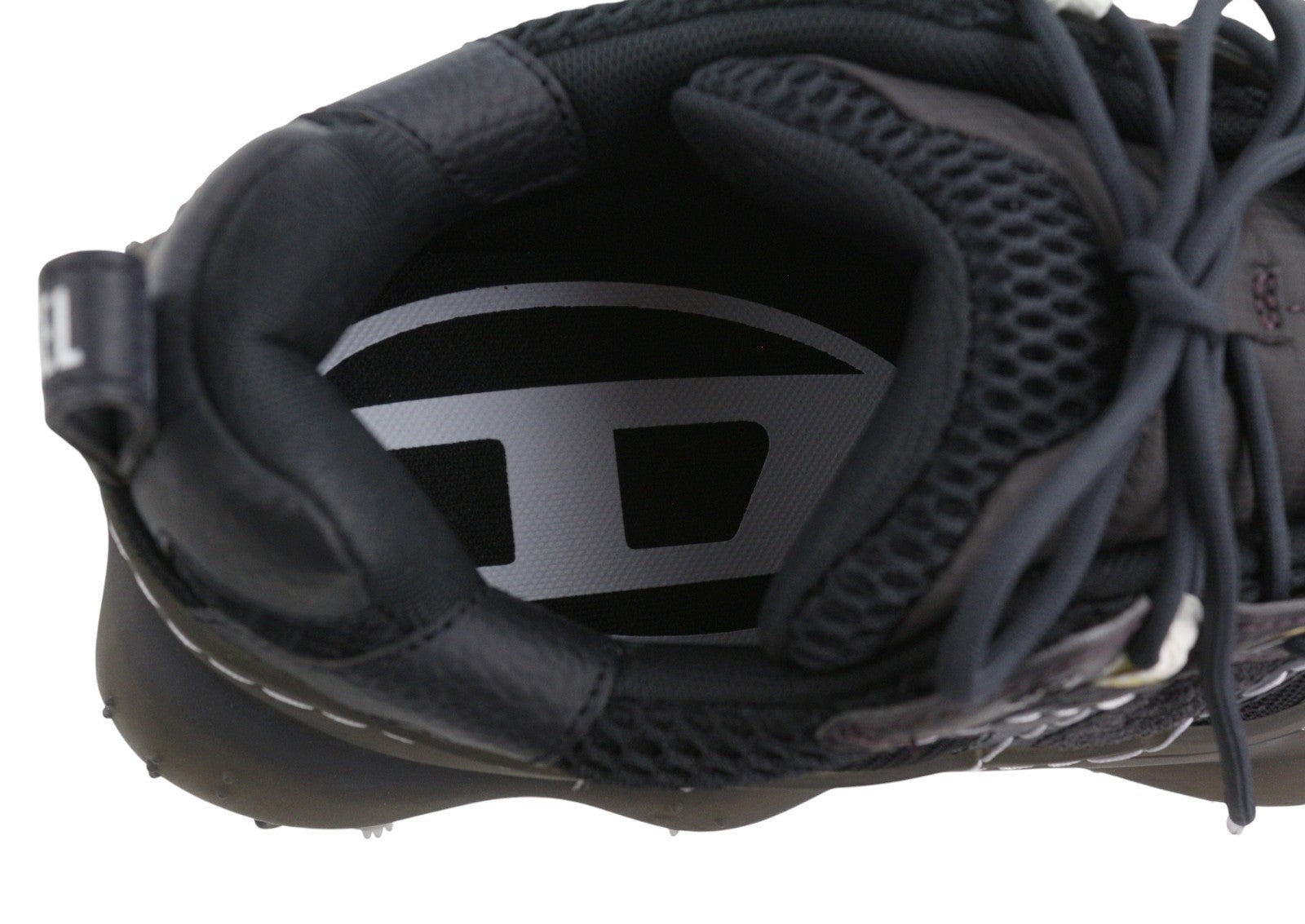 Diesel S-prototype P1 Hommes Baskets Eu43 Noir Bas À Lacets Rrp350