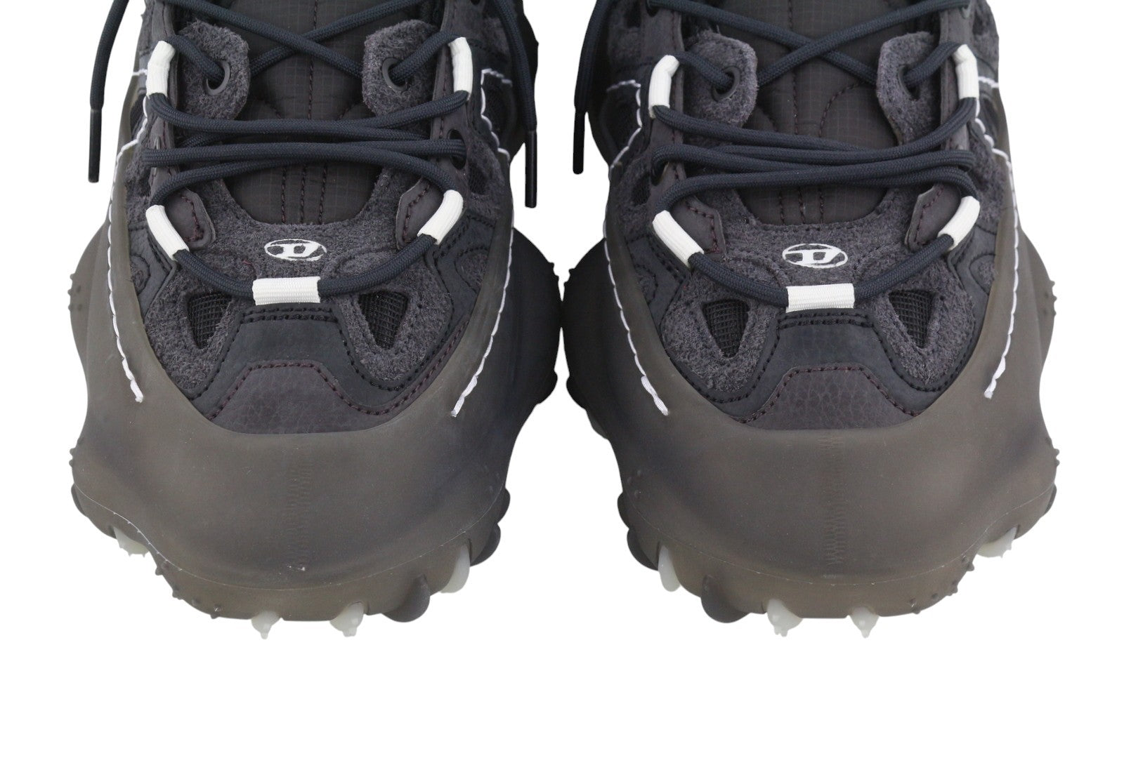 Diesel S-prototype P1 Hommes Baskets Eu43 Noir Bas À Lacets Rrp350