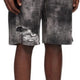 Diesel P-ston Men Shortsgrey Jersey Distress Effect Elastic Waistband Rrp225