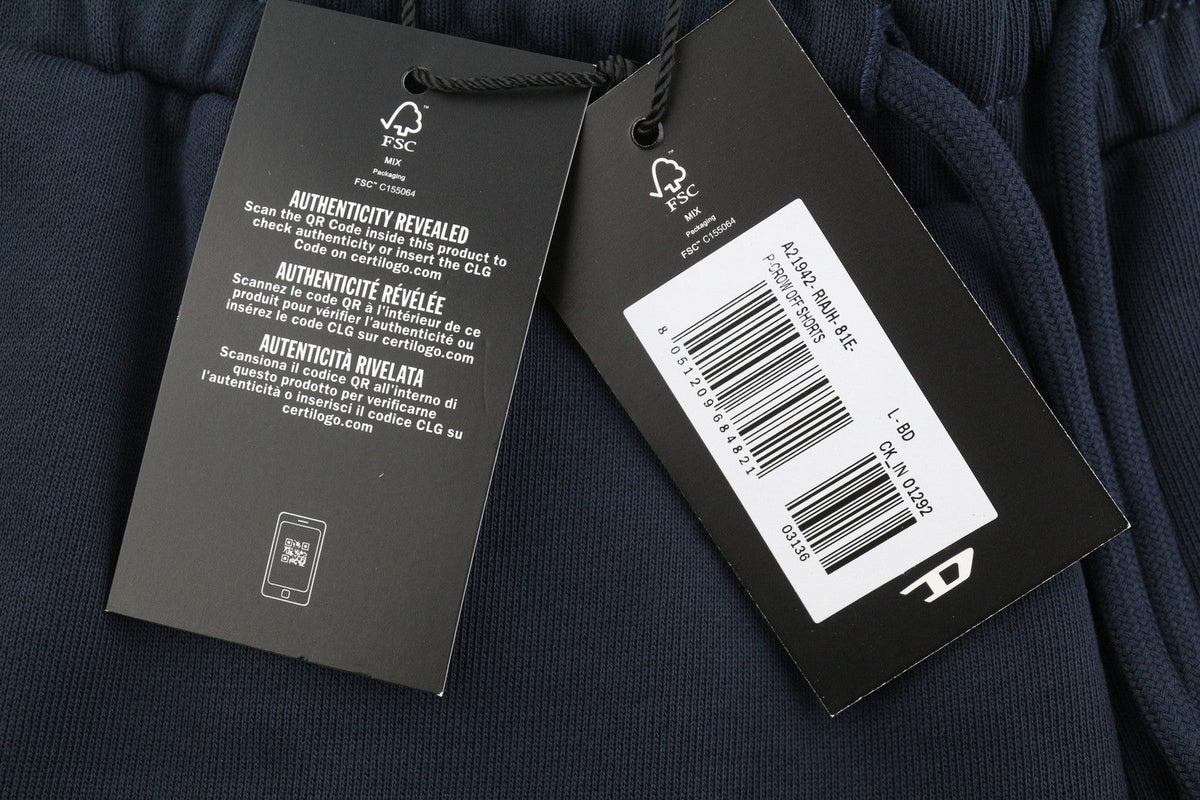 Pantalones cortos P-cuervo apagado