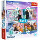 Puzzle - 4in1 (12 15 20 24) - The Amazing World Of Frozen - Trefl 34381
