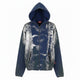 Hoodie met S-loxty-ritssluiting