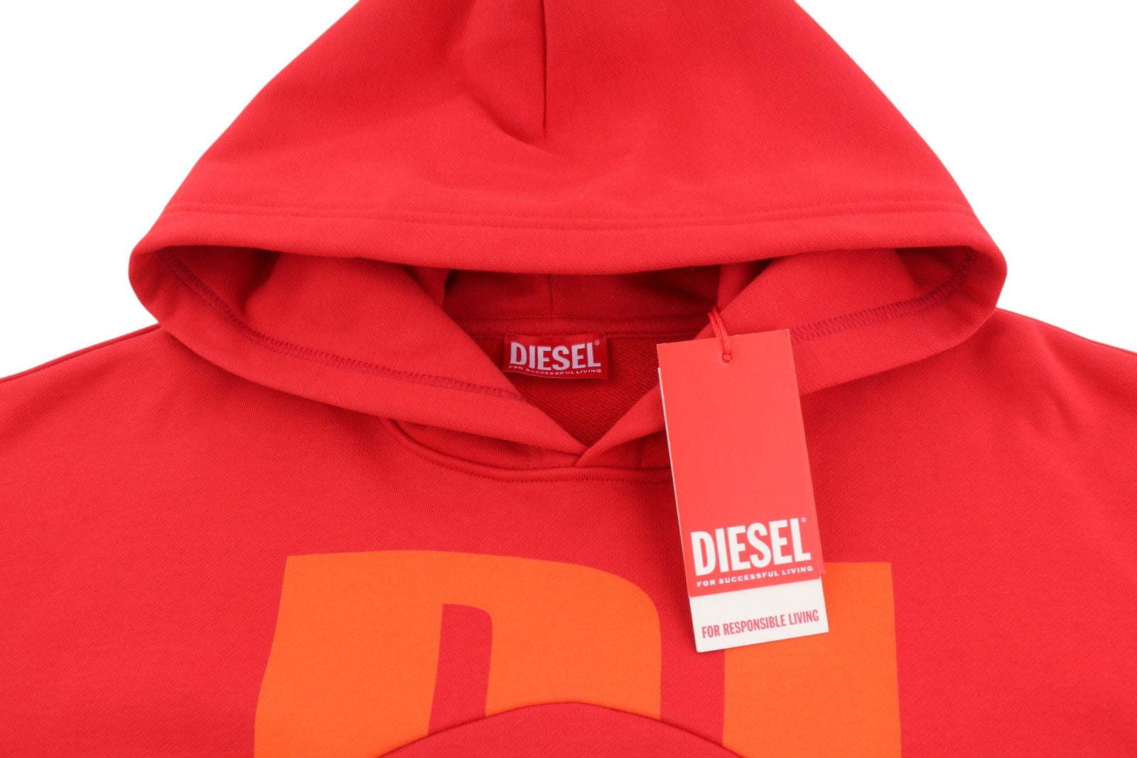 Diesel S-boxt-hood-circle Men Hoodiered Long Sleeve Pull On Rrp185