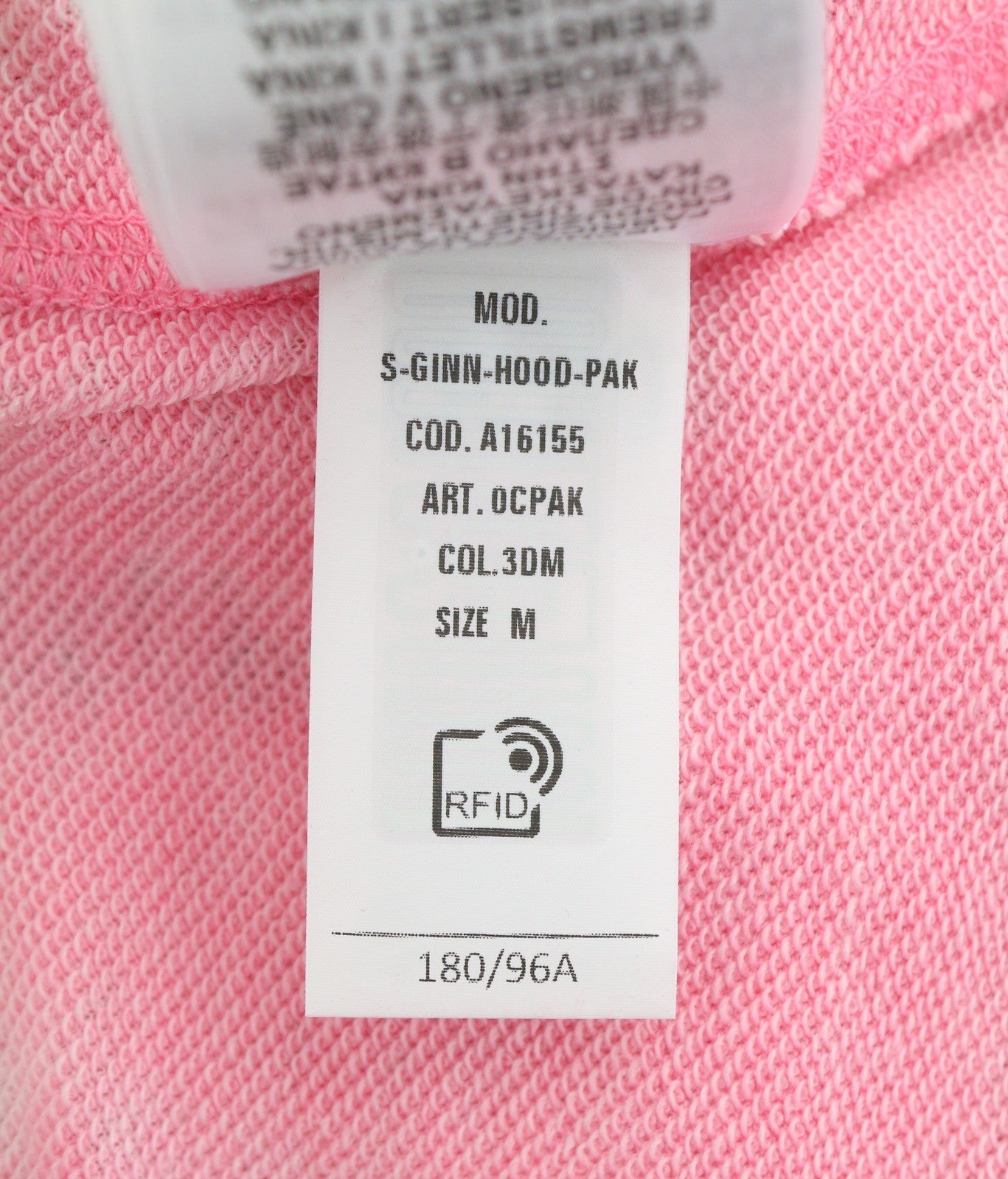 Diesel S-ginn-hood-pak Men Hoodiepink Faded Kangaroo Pocket Pull On Rrp250