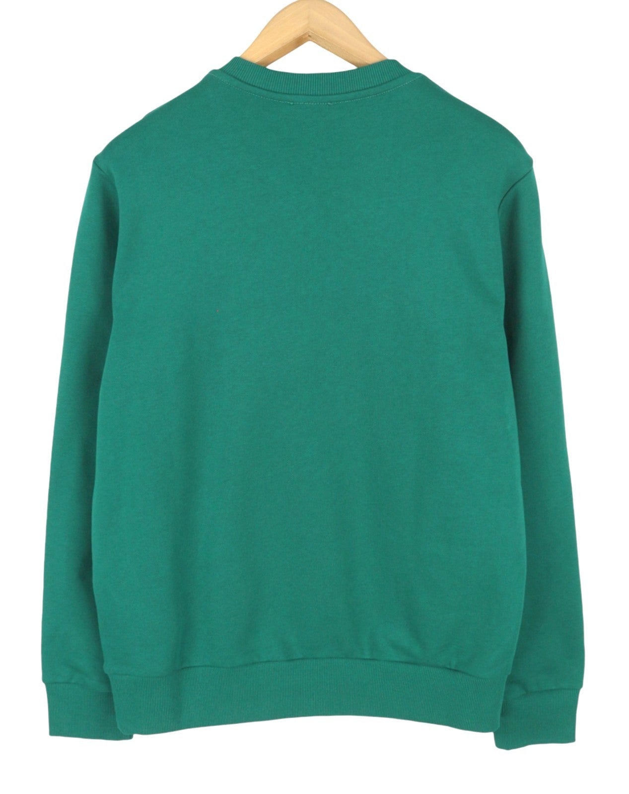Diesel S-gir 250237 Off Men Sweatshirt 2xl Green Crew Neck Pull On Rrp125