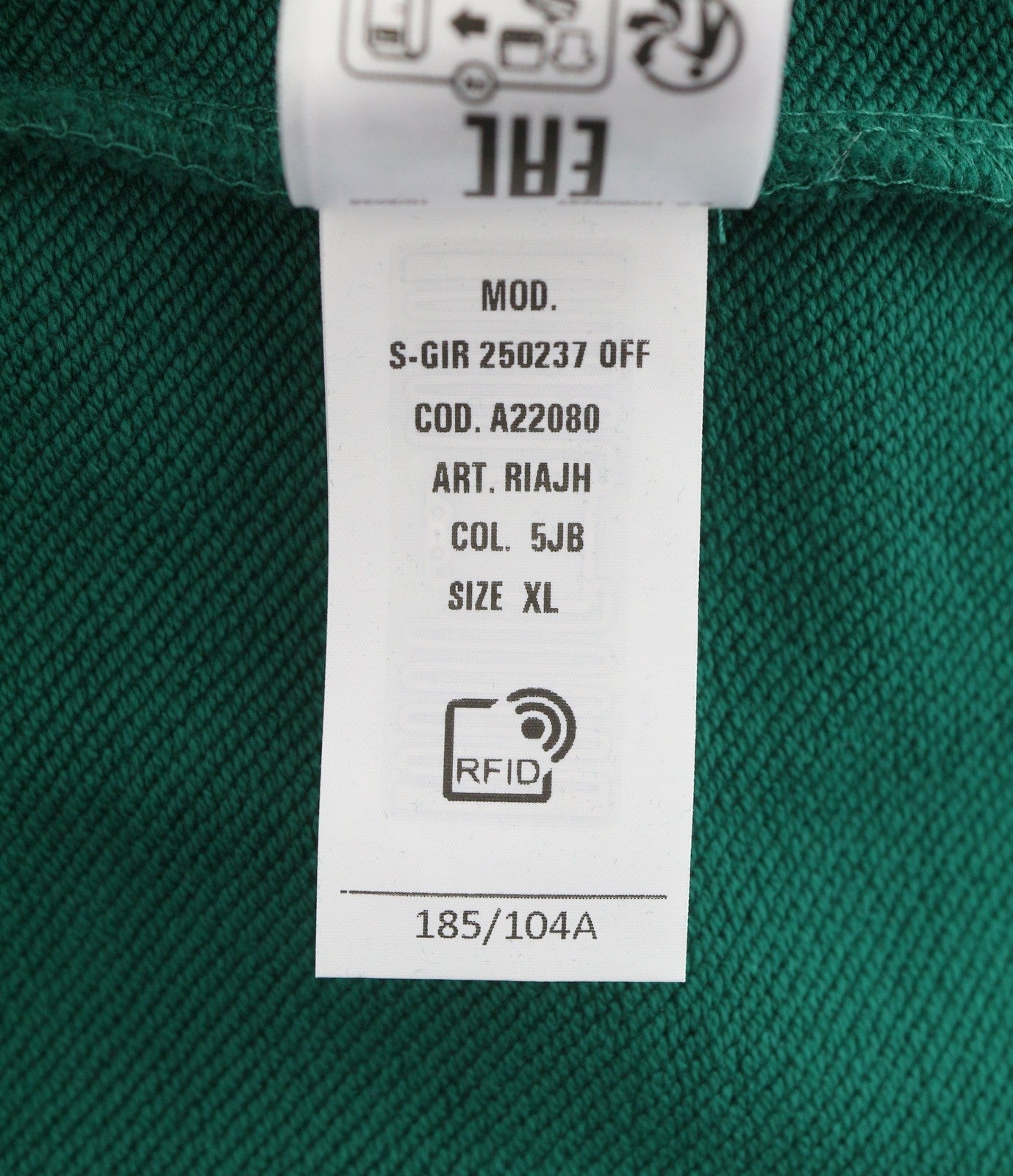 Diesel S-gir 250237 Off Men Sweatshirtgreen Crew Neck Pull On Rrp125