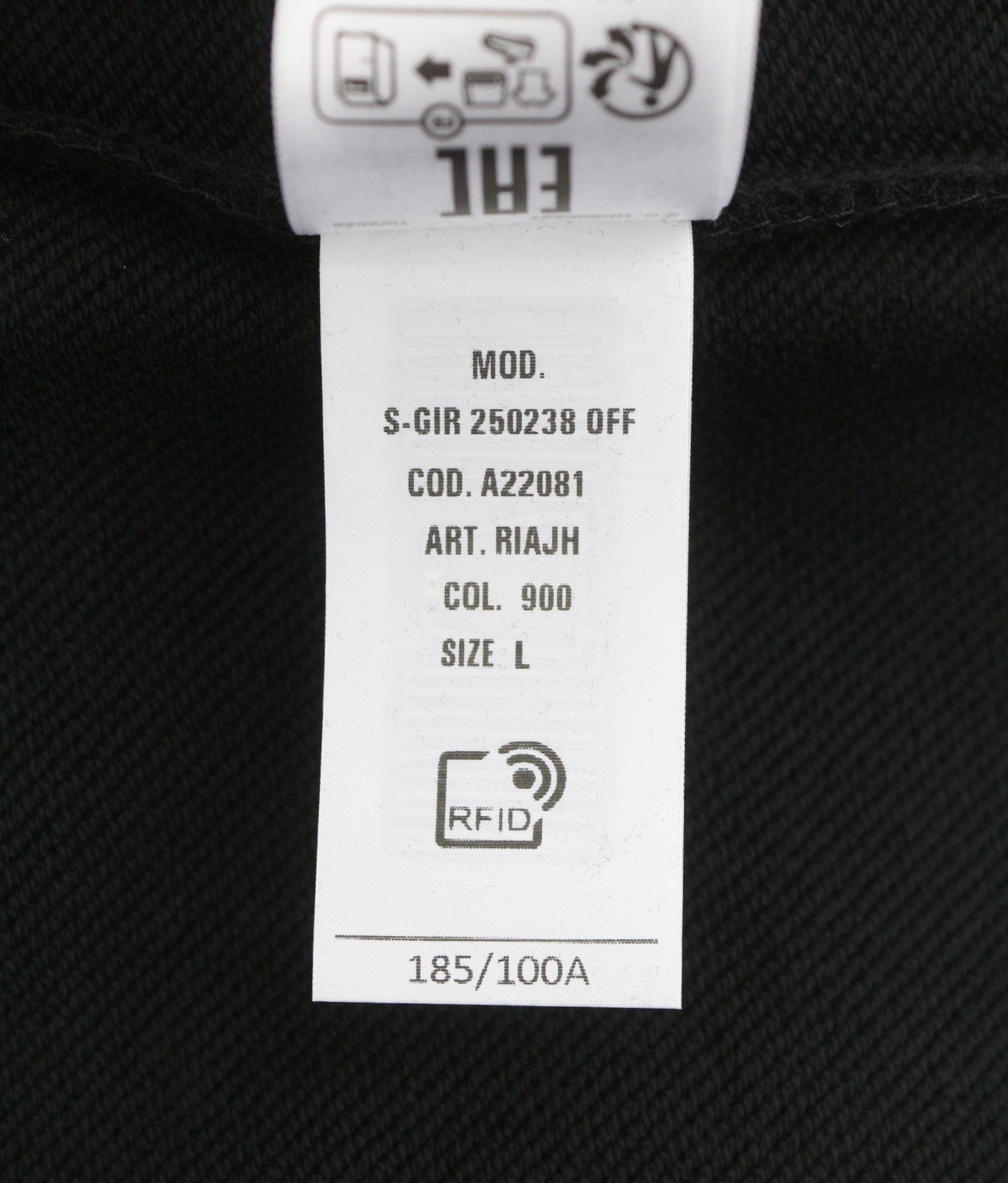 Diesel S-gir 250238 Off Men Sweatshirtblack Crew Neck Pull On Rrp125