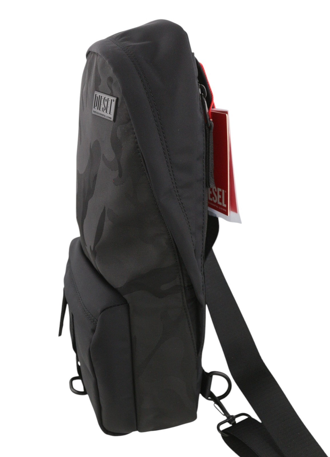 Diesel Dsrt Dsrt Slingbag Men Bagblack Camouflage Zipper Rrp325