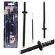 Katana Sword Anime Ballpoint Pen Metal Black Ink Replaceable Refill Black