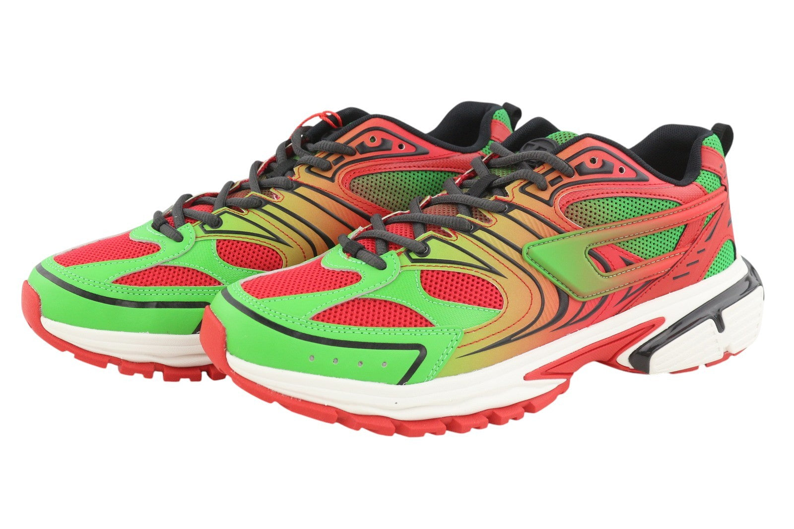 Diesel S-serendipity Pro-x1 Men Sneakers Eu45 Colourful Panelled Low Rrp275