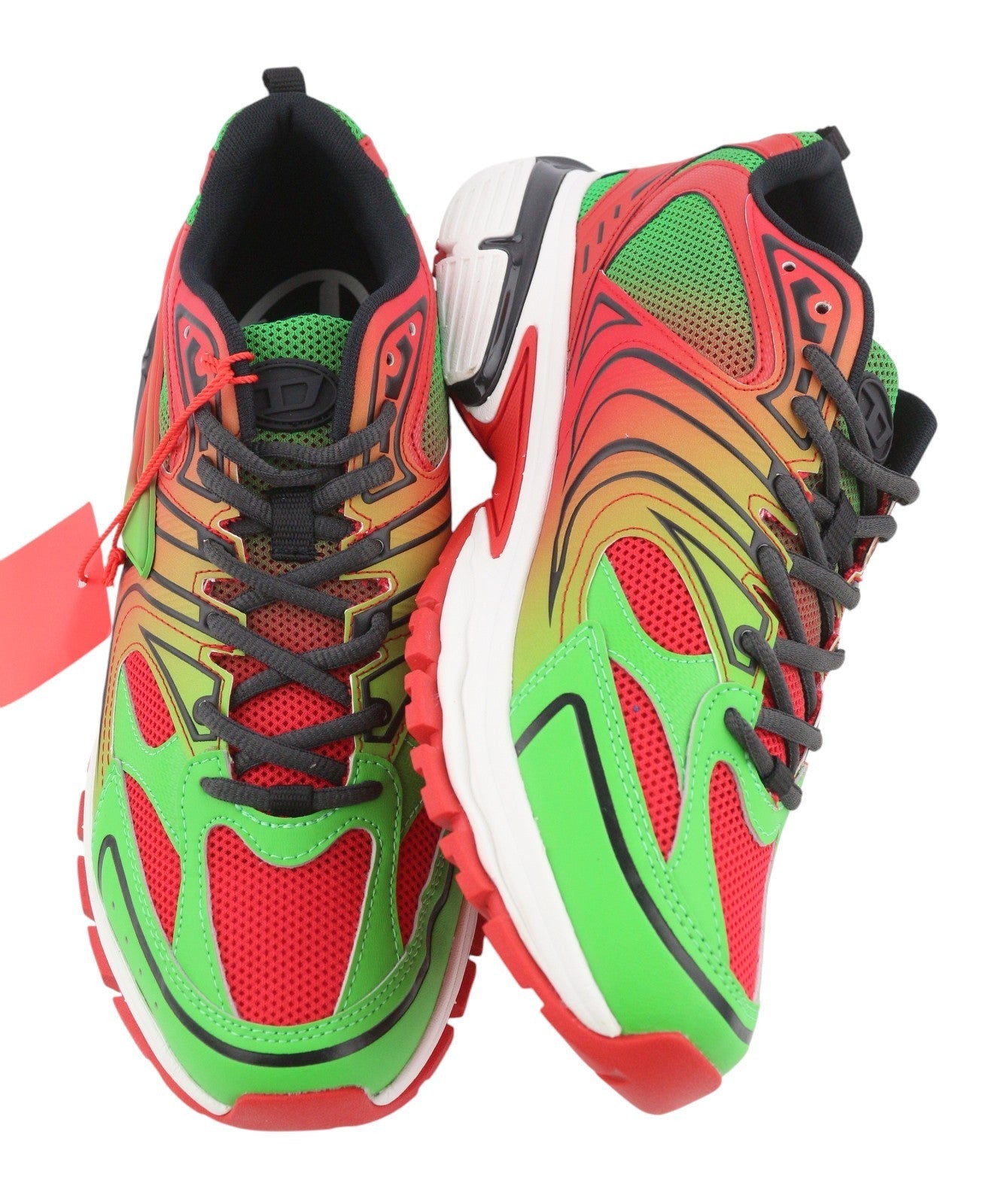 Diesel S-serendipity Pro-x1 Men Sneakers Eu44 Colourful Panelled Low Rrp275