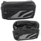Pencil Case School Kit Expandable Roomy Black 20x10cm
