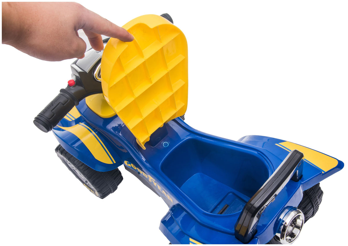 Quad Ride-on Sound Light 551-g Blue