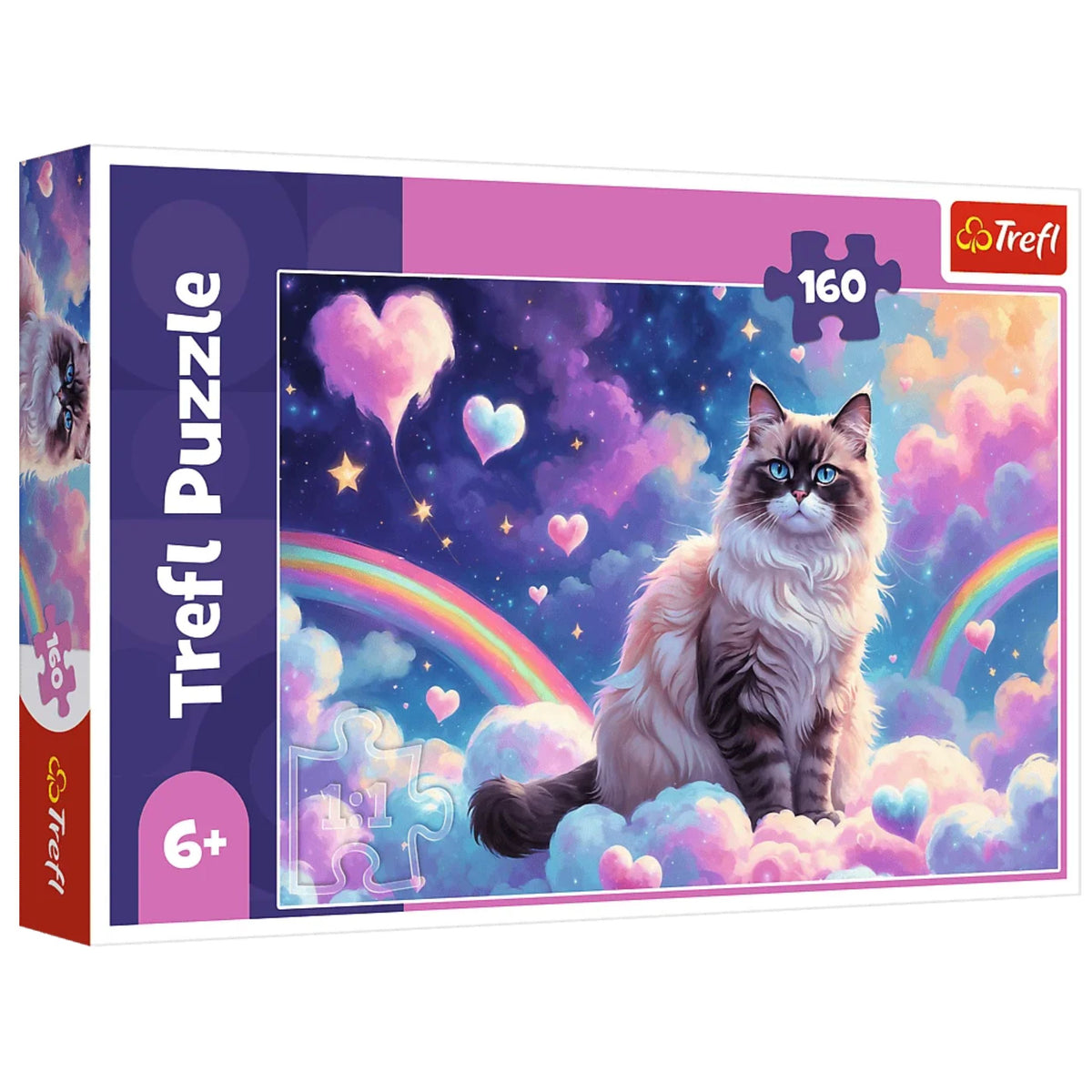 Puzzle 160 - Kotě domácí Trefl 13327
