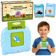 English Word Learning Card Reader Educational Toy Blue
