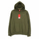 Diesel S-macs-hood-megoval-d Men Hoodiekhaki Green Kangaroo Pocket Rrp250