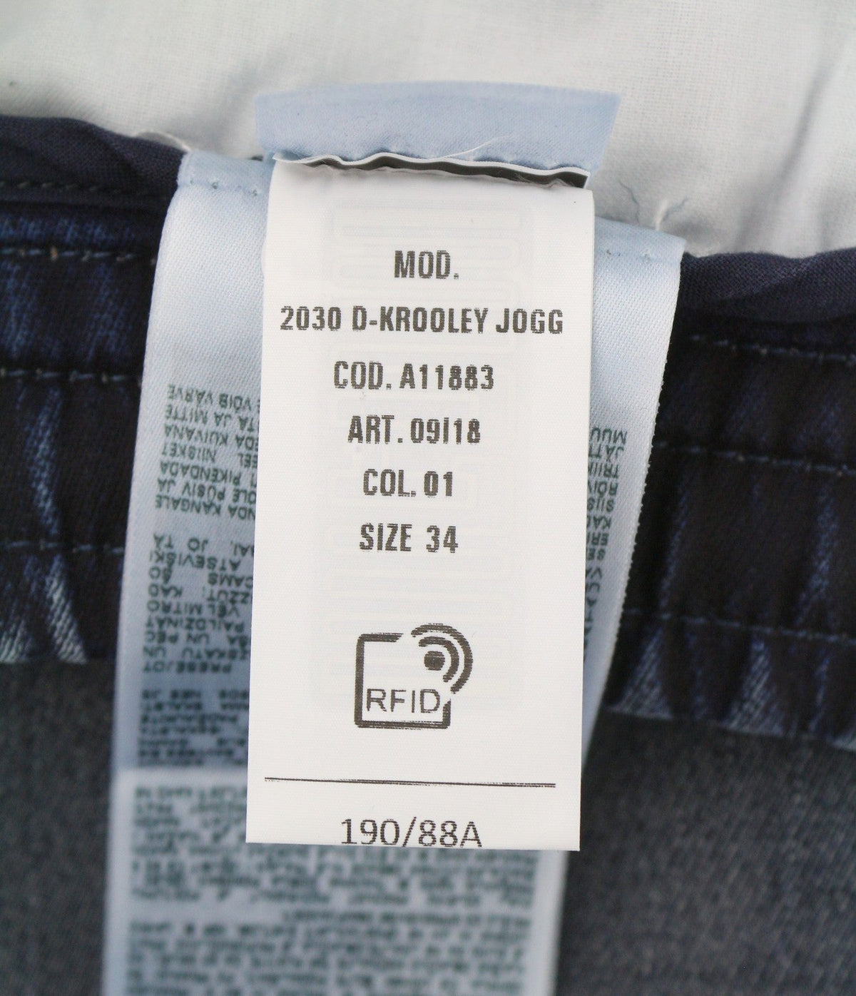 Jeans 2030 D-krooley 09i18 Jogg