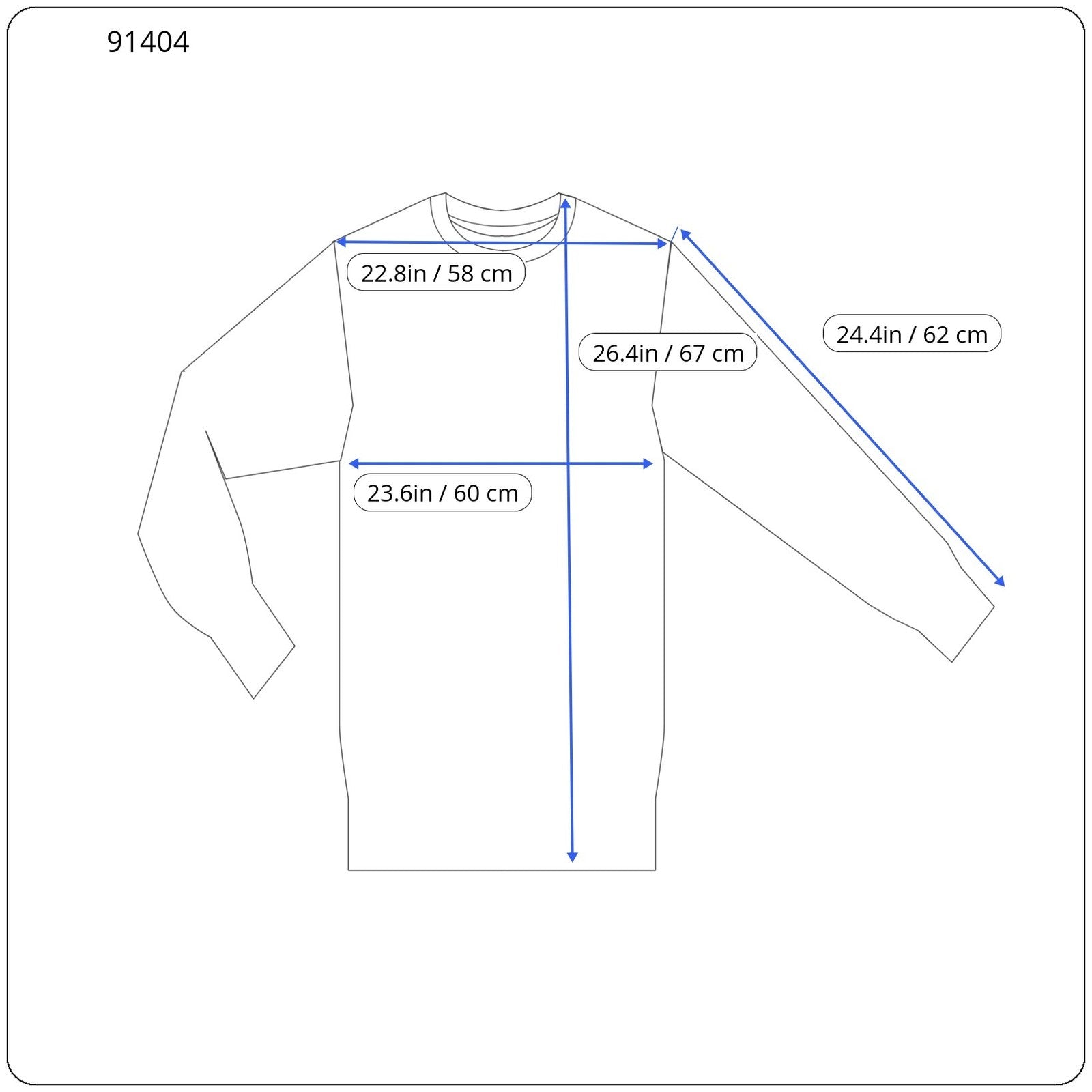 Sweatshirt S-raglan-waf