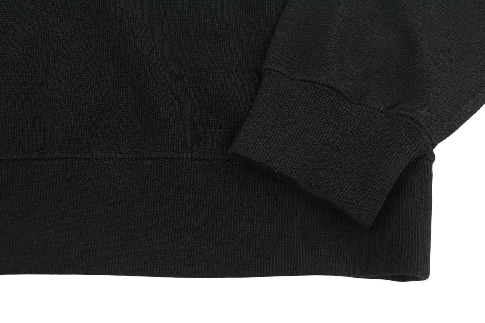 Diesel S-raglan-waf Men Sweatshirtblack Crew Neck Front Logo Pull On Rrp175