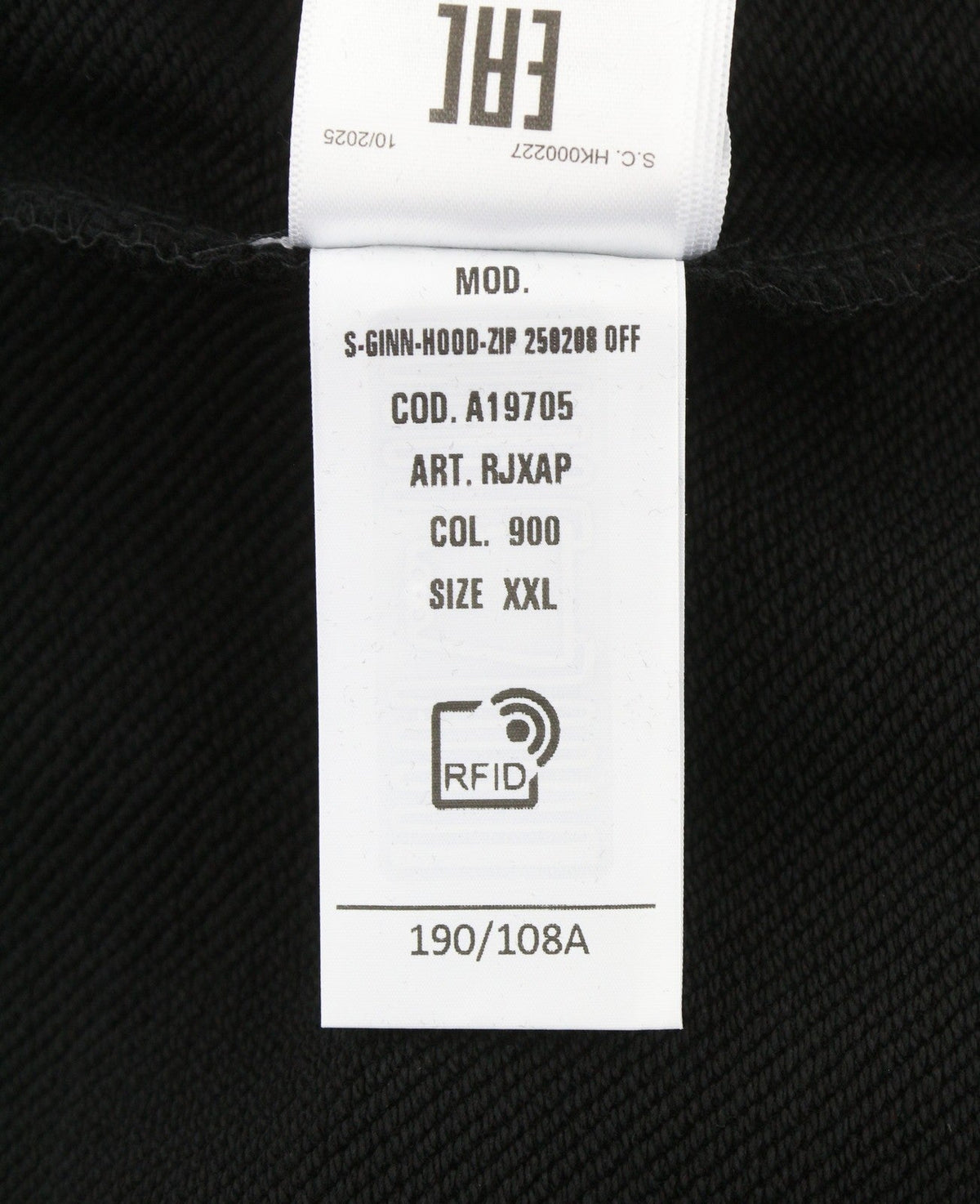 Hoodie S-ginn-hood-zip 250209 Off