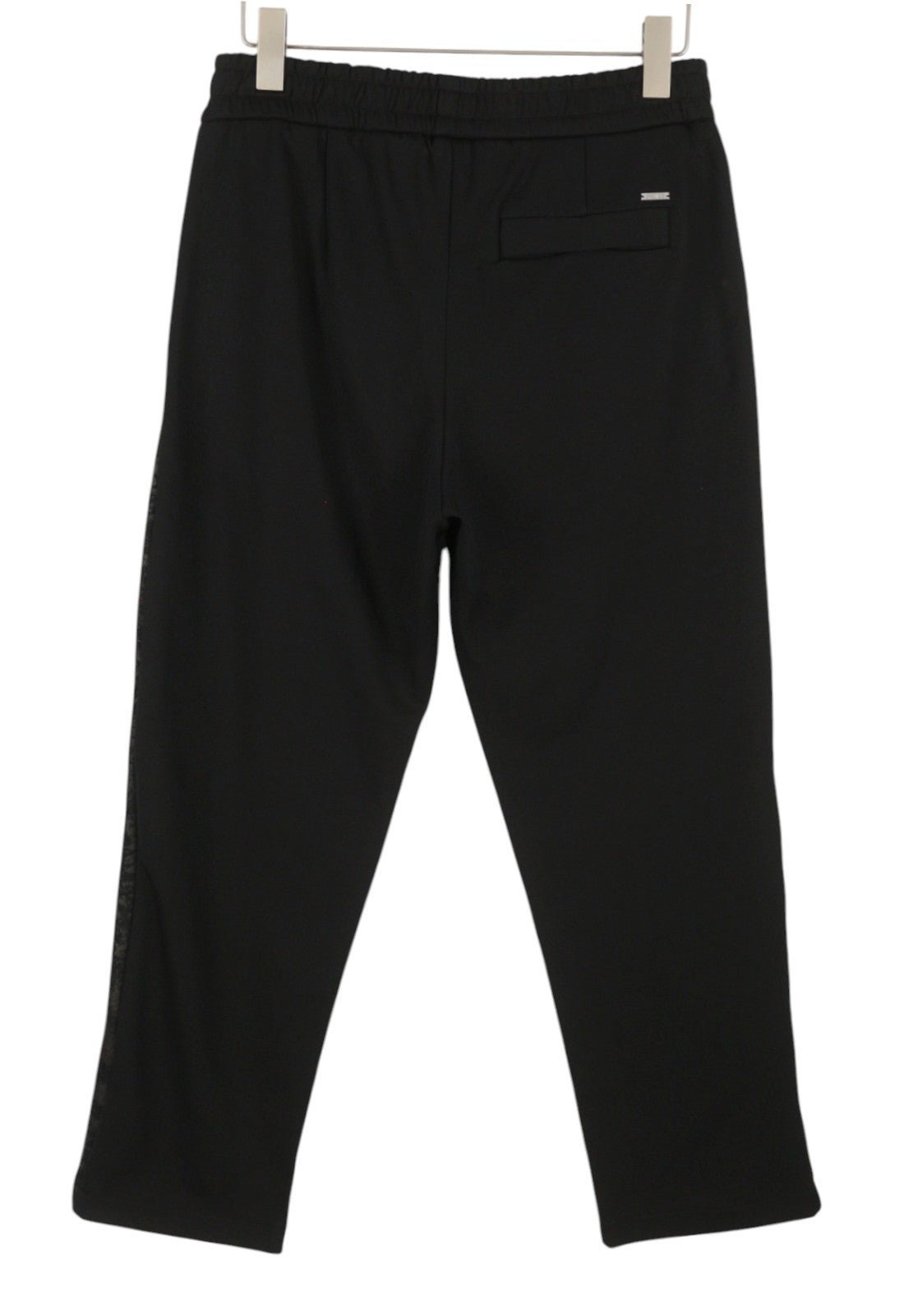 Diesel Global-out Men Trousersblack Drawstring Waist Sweatpants Rrp195