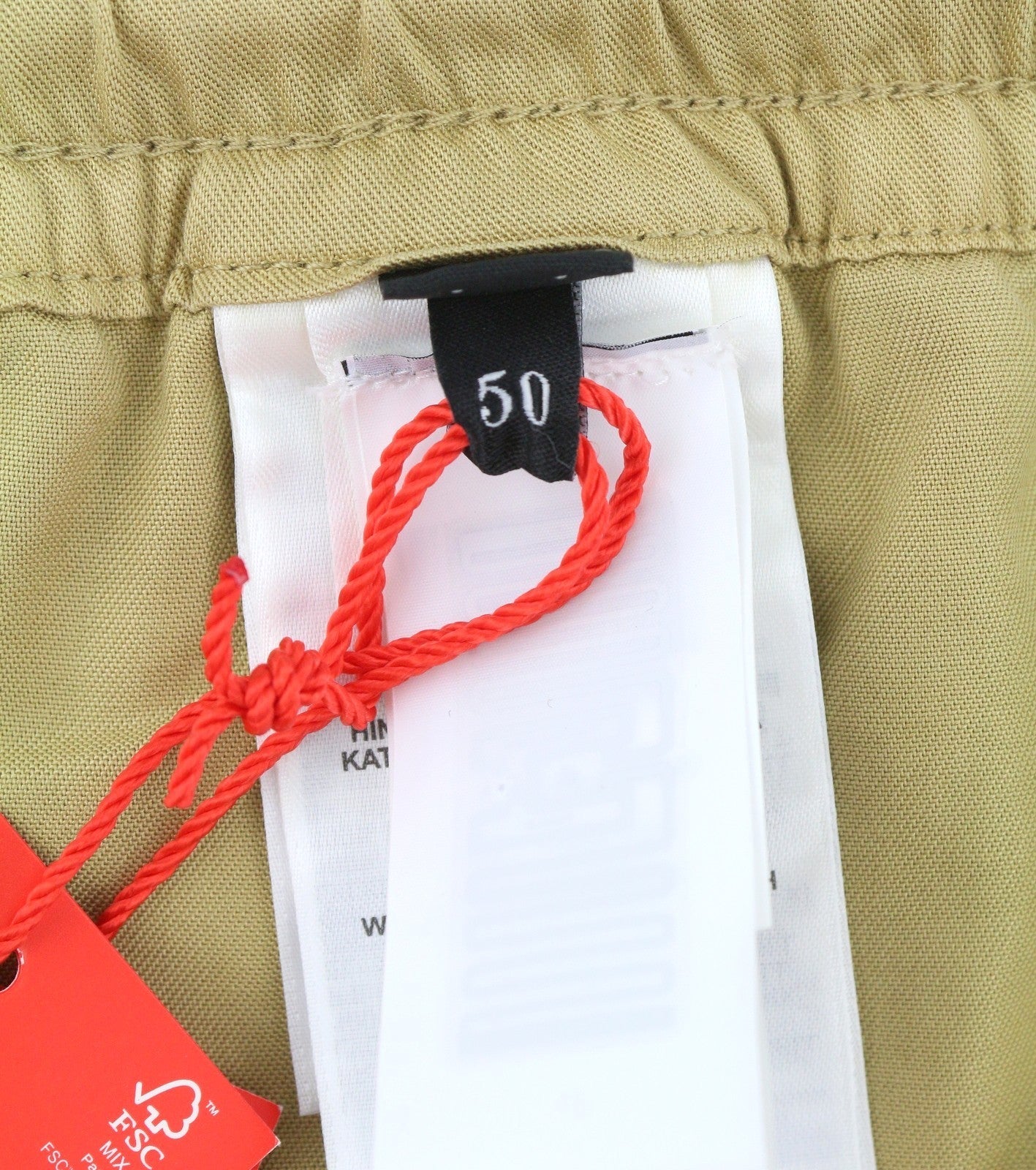 Diesel P-dreyer-c 0hpag Men Trousers 50beige Twill Elastic Waist Rrp175
