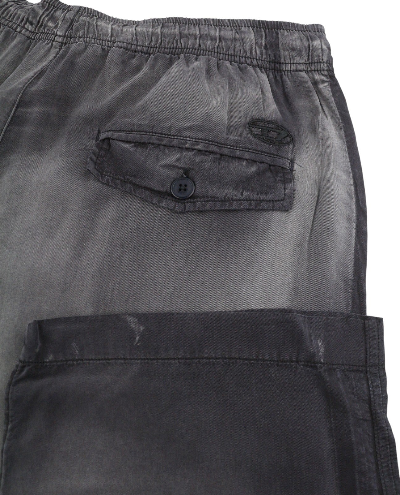 Мъжки панталон Diesel P-fergy-treat 0dmav 50grey Faded Elastic Waist Rrp175