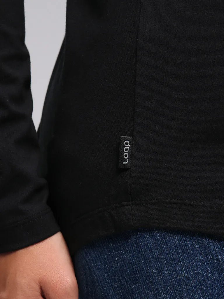 Dámské tričko Loap abenka černá xs