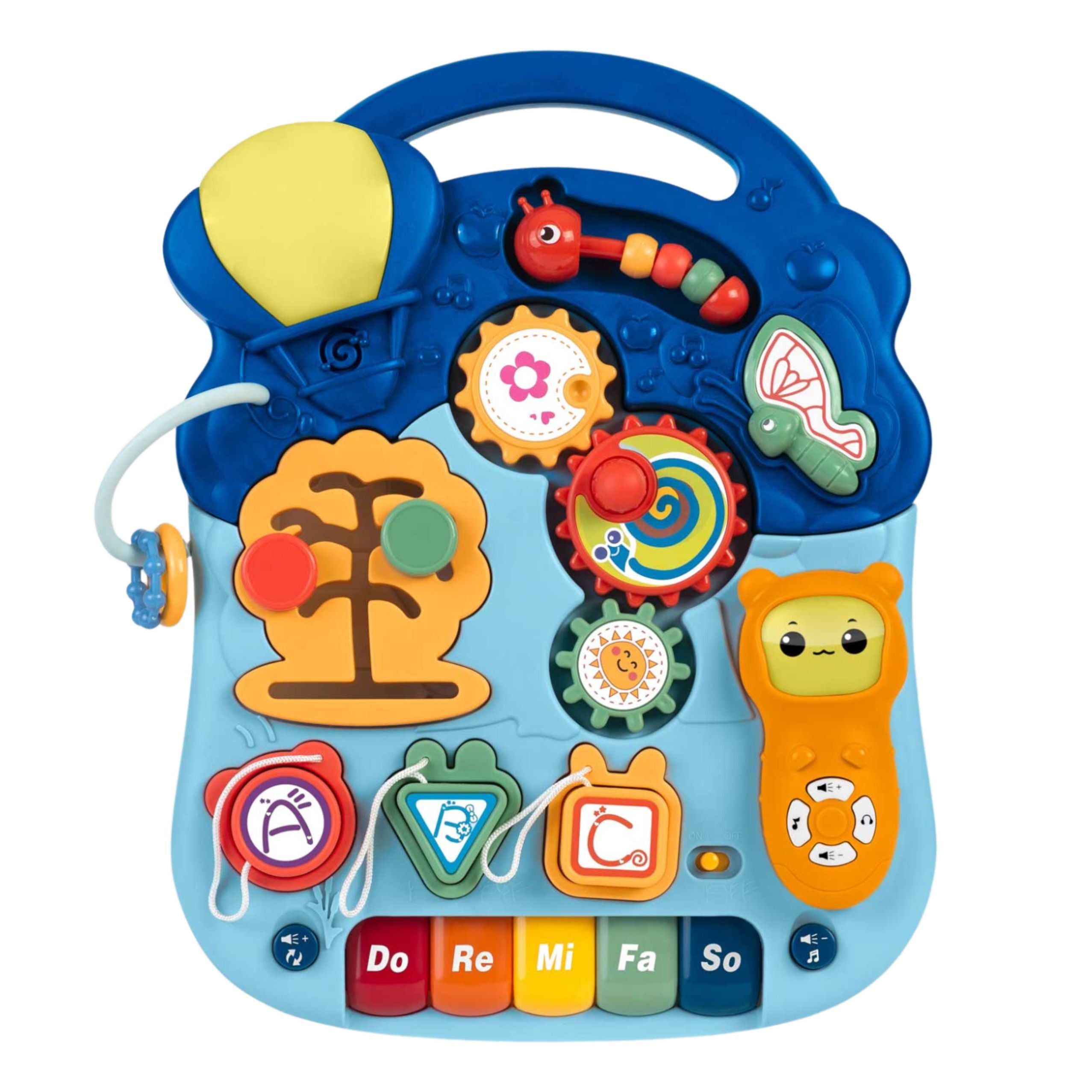 Interactive Educational Table For Toddlers Lights And Sounds Pastel 6-in-1