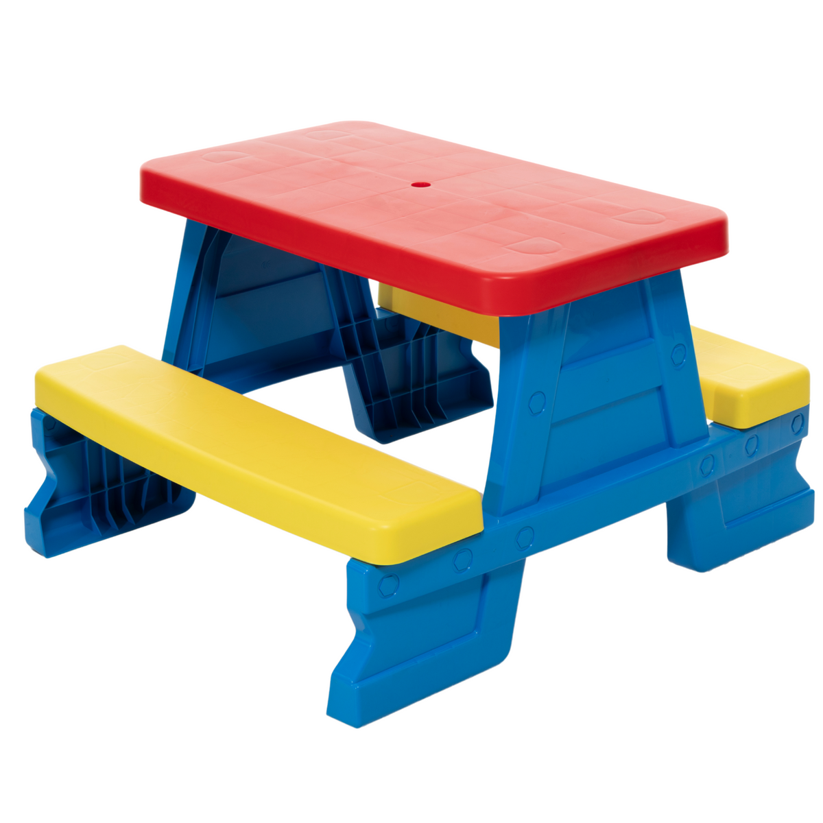 Ensemble table et banc de jardin bleu Dorex pour enfants 5067