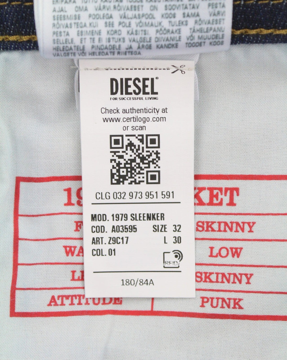 Jeans 1979 Sleenker Z9c17
