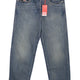 Diesel 2001 D-macro 0clbb Men Jeansblue Relaxed Fit Wide Leg Low Rrp195