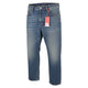 Diesel 2001 D-macro 0clbb Men Jeansblue Relaxed Fit Wide Leg Low Rrp195
