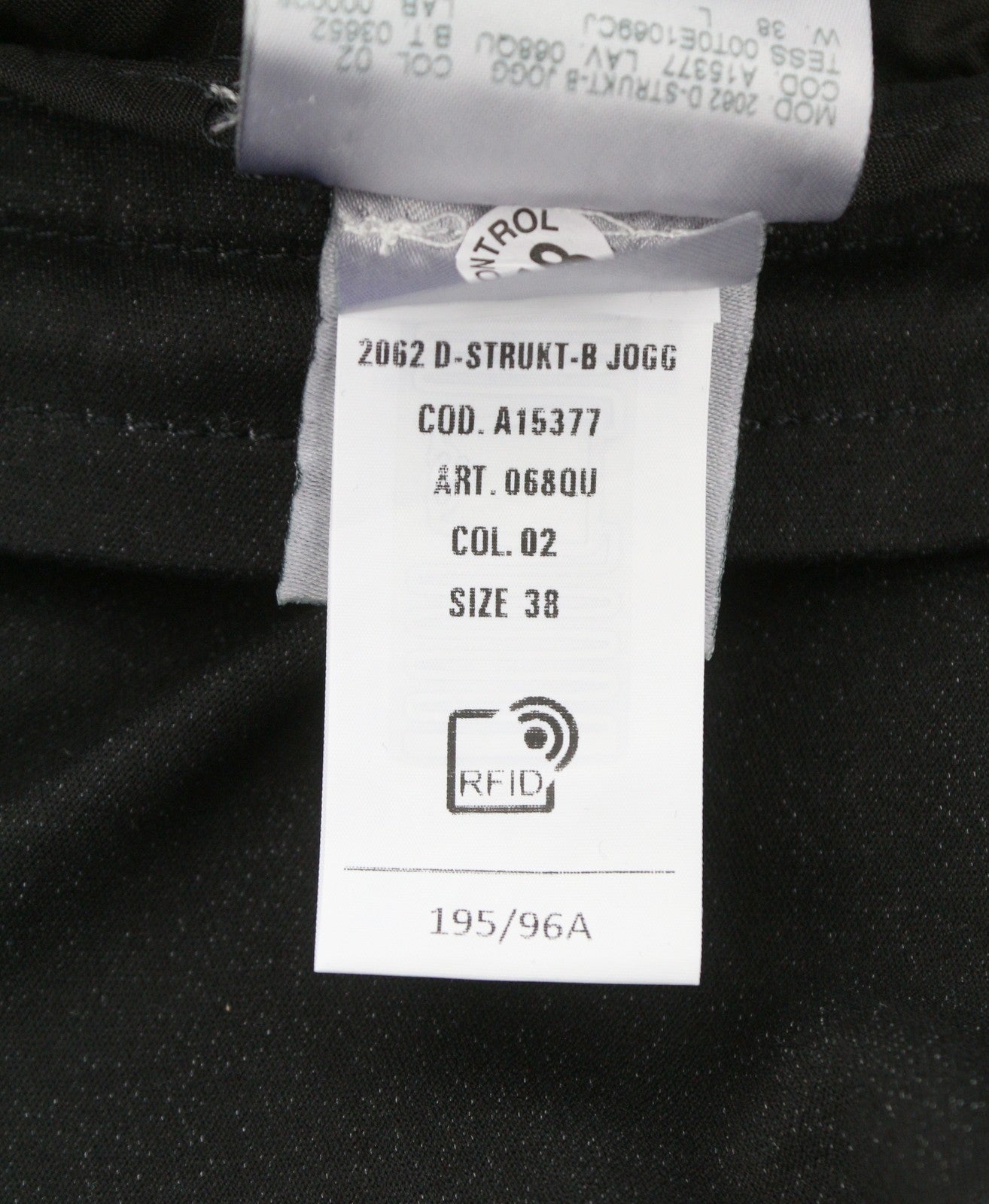 Diesel 2062 D-strukt-b Jogg 068qu Men Jeansblack Distress Rrp295