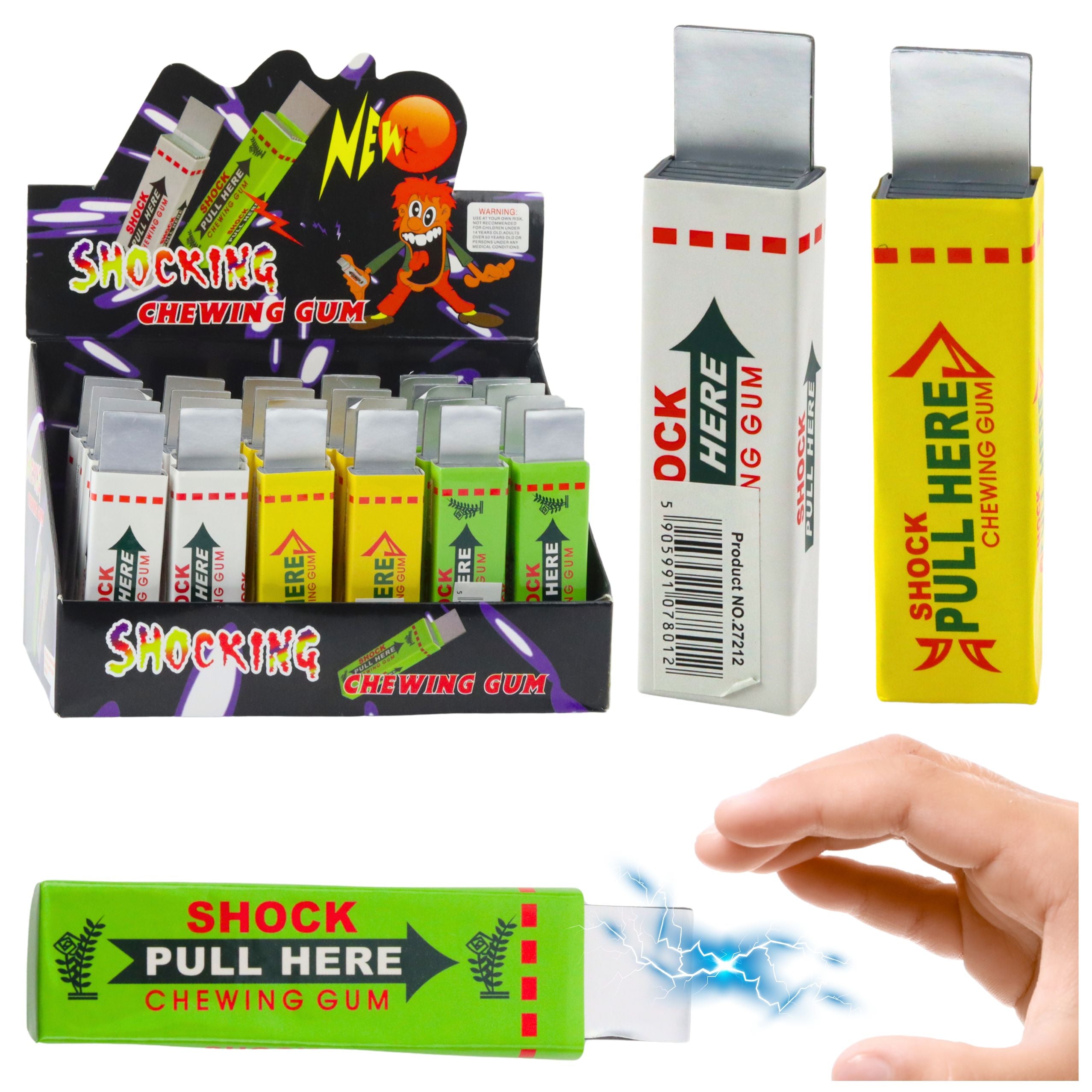 Pack Of Chewing Gum Electric Shock Gadget