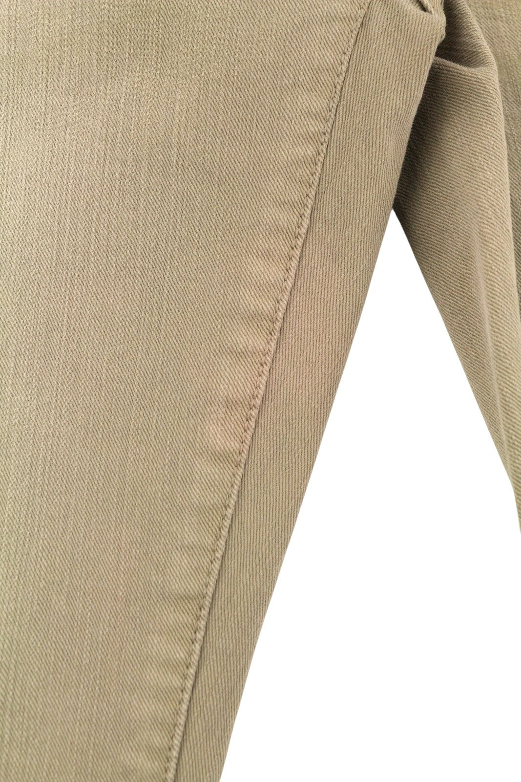 R13 Jeans da donna dritti da ragazzo 27 Pebble Stretch Cropped Beige sbiadito