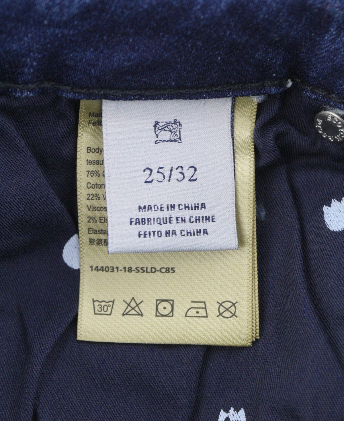 Mná Scotch & Soda Jeansblue Guairneáin Faded Distress Hems Bootcut Fit